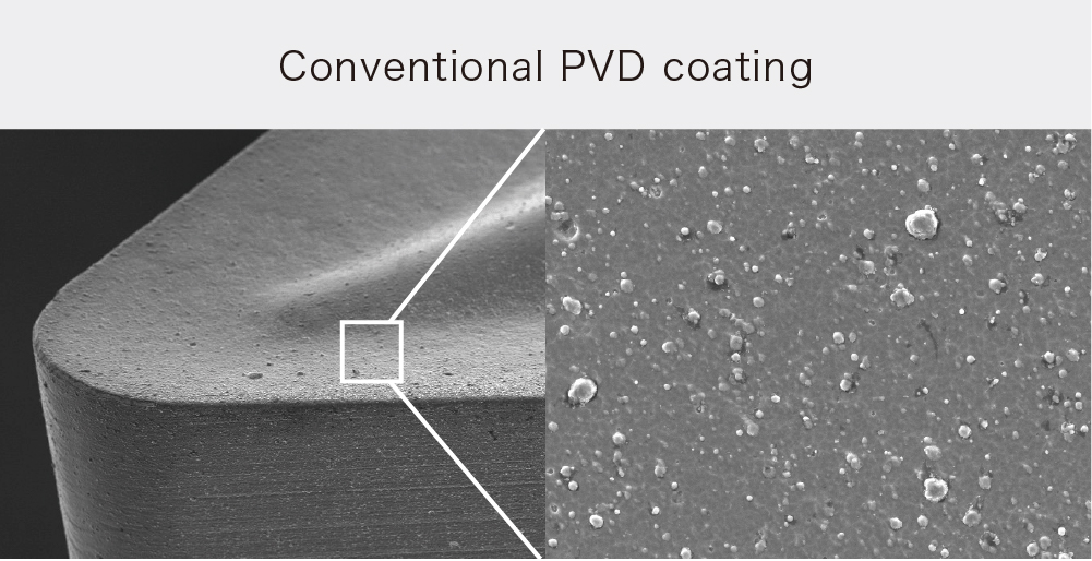 Conventional PVD coating