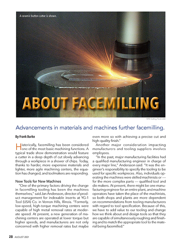 All about facemilling